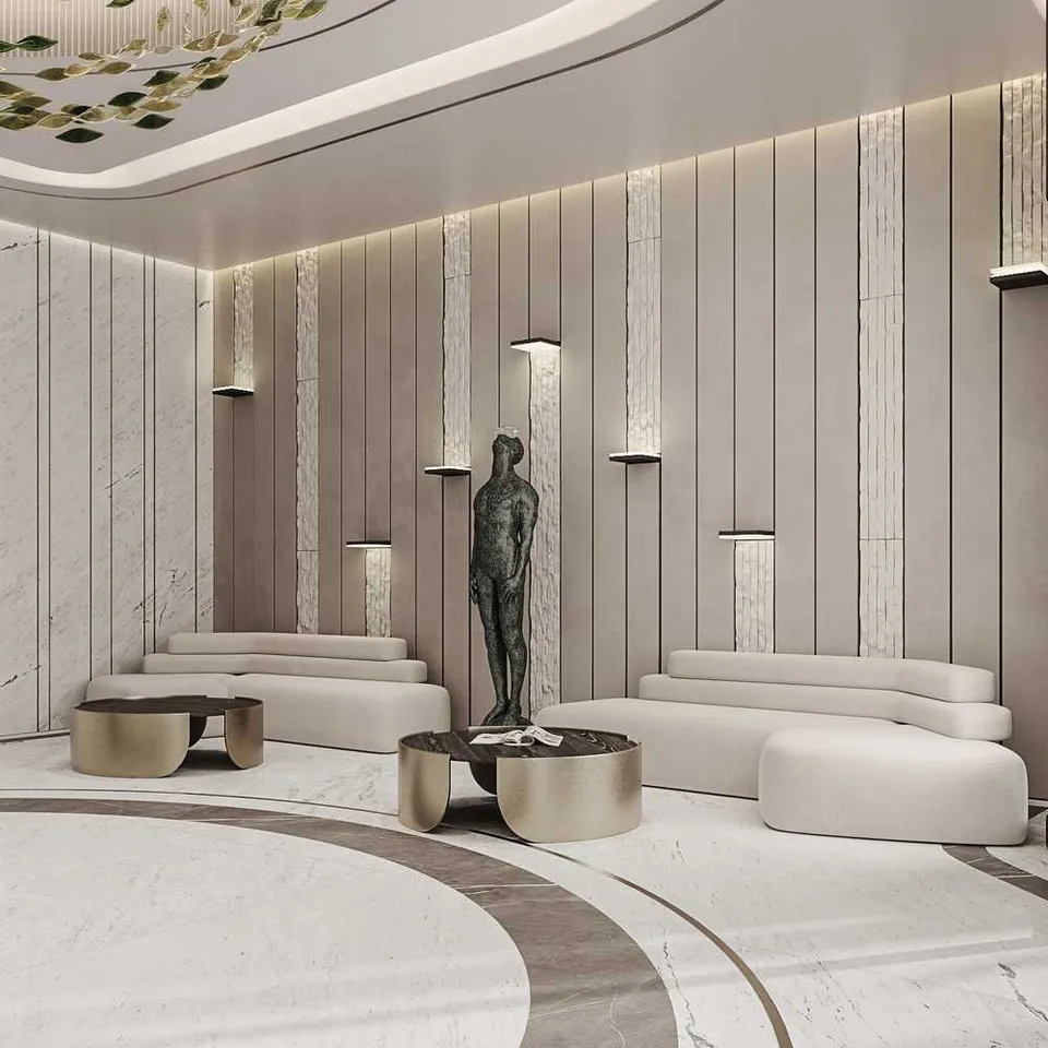 Entrance hall of premium apartments on Tulskaya