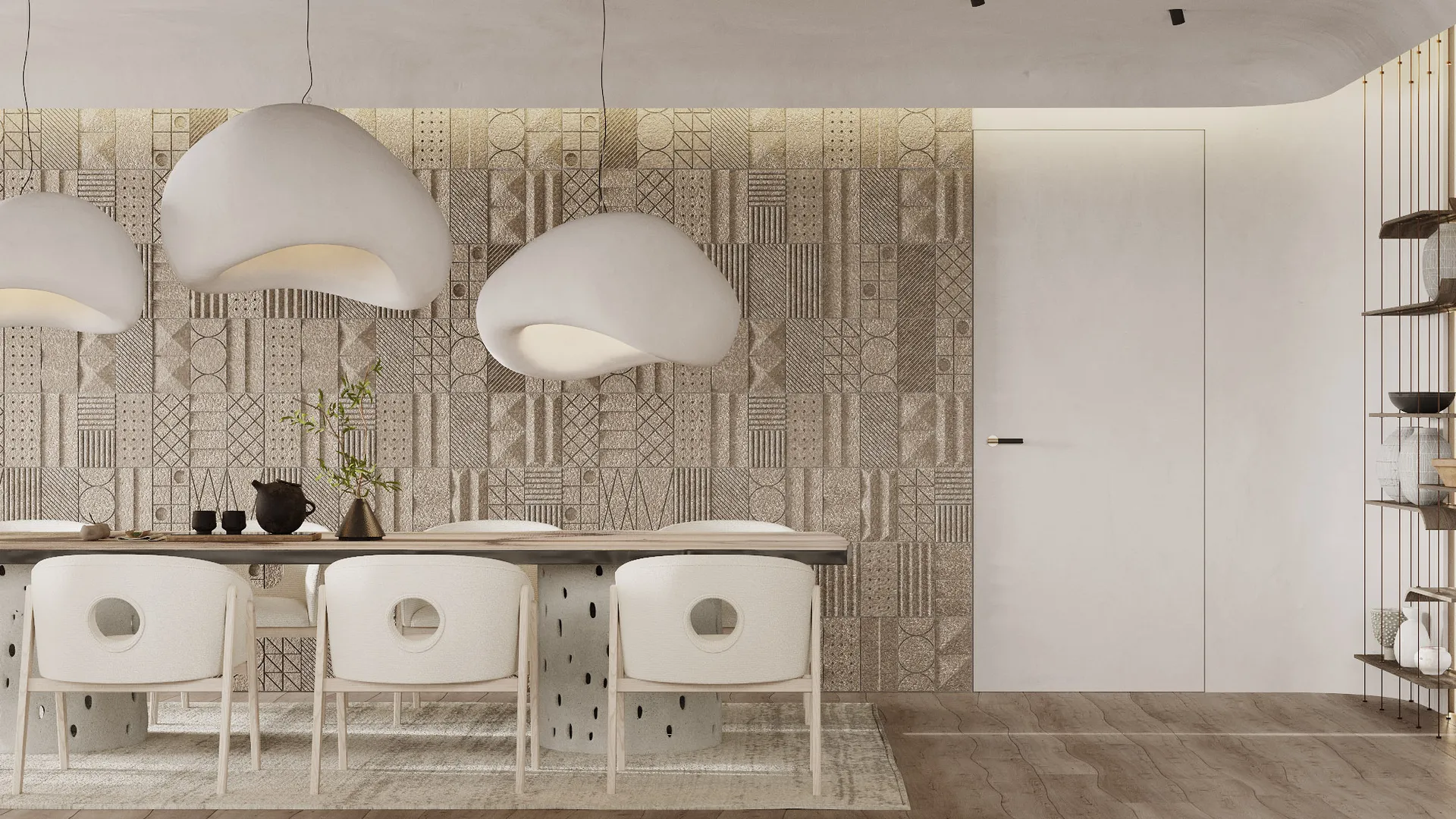 Wabi-Sabi-style office